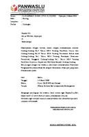 SuraT Undangan Pelantikan PKD