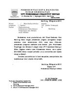 Surat Undangan Penjaringan 2018