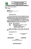 Surat Undangan Peringatan Maulid Nabi PDF