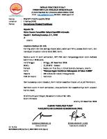 Surat Untuk Ketua DPR RI [PDF]