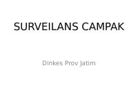 SURVEILANS CAMPAK For Ponorogo