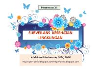 Surveilans Kesehatan Lingkungan