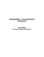 Sustainability A Comprehensive Foundation 45.1 PDF