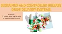 Sustained and Controlled Release Drug Delivery Systems