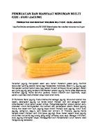 Susu Jagung Untuk Diet [PDF]