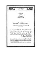 Tafsir Ibnu Katsir Surat Al-Hajj PDF