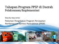 Tahapan Implementasi Pada Program Percepatan Pembangunan Sanitasi Permukiman (PPSP)