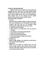 Taktik Dan Teknik Investigasi [PDF]