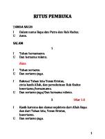 Tata Perayaan Ekaristi - Buku Umat [PDF]