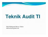 Teknik Audit TI