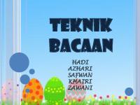 Teknik Bacaan [PDF]