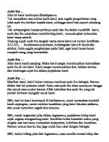 Teks Sungkem Wisuda [PDF]