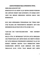 Teks Ucapan Sempena Majlis Ihtifal [PDF]