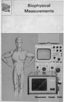 Tektronix - Biophysical Measurements (1970)