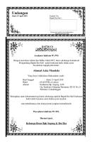 Template Undangan Aqiqah Word [PDF]