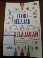 Teori Belajar Dan Pembelajaran-Baharuddin