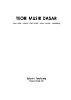 Teori Dasar Musik PDF