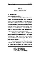 Teori Motivasi Kerja [PDF]