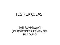 Tes Perkolasi