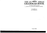 The Anti Grammar Grammar Book