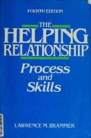 The Helping Relationship - Proc - Brammer, Lawrence M PDF