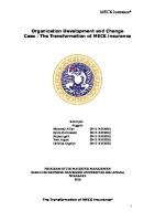 The Transformation of MECK Insurance [PDF]