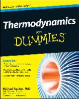 Thermodynamics For Dummies