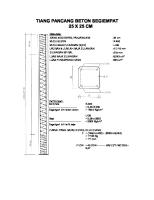 Tiang Pancang Beton Segiempat [PDF]