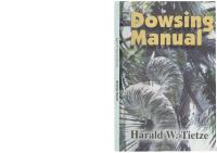 Tietze, Harald W. - Dowsing Manual [PDF]