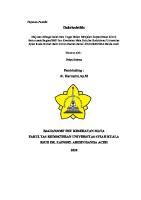 Tinjauan Pustaka - Dakriosistitis - Delya Sukma [PDF]