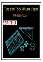 Tips Dan Trik Cepat TIU Dikonversi PDF