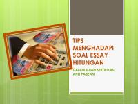 Tips Essay Hitungan PDF