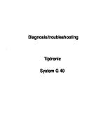 Tiptronic Diagnose