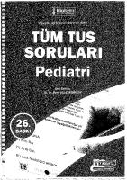 Tüm Tus Soruları Pediatri Soruları [26 ed.]