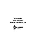 To 1 - 200 Soal + Pembahasan - 13 Juni 2022 [PDF]