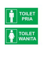 Toilet Pria Wanita