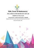 Tor Pelatihan Emodemo-Mp - Asi [PDF]