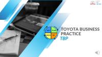 Toyota Business Practice