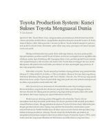 Toyota Production System