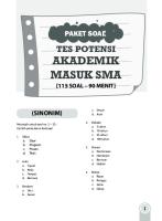 Tpa Masuk Sma2 Unggulan [PDF]