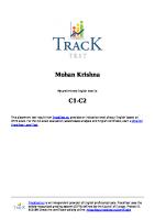 Track Test Pre Test