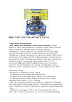 Trainer Toyota Avanza VVT [PDF]