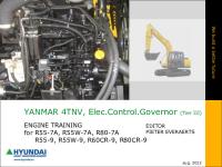 Training Yanmar 4tnv Tier III