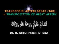 Transposition of Great Artery