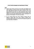 Try Out - Sistem Informasi Dan Pengendalian Internal - Essay Dan Kasus [PDF]