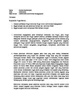 Tugas 1 Administrasi Kepegawaian