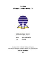 Tugas 1 Prinsip Teknik Pangan - Devi Kurniawati - 043576604