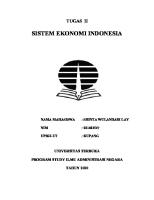 Tugas 2 Sistem Ekonomi Indonesia