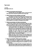 Tugas Agama: 1. Jelaskan Apa Yang Dimaksud Dengan Kebudayaan [PDF]