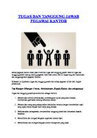 Tugas & Tanggung Jawab Pegawai Kantor